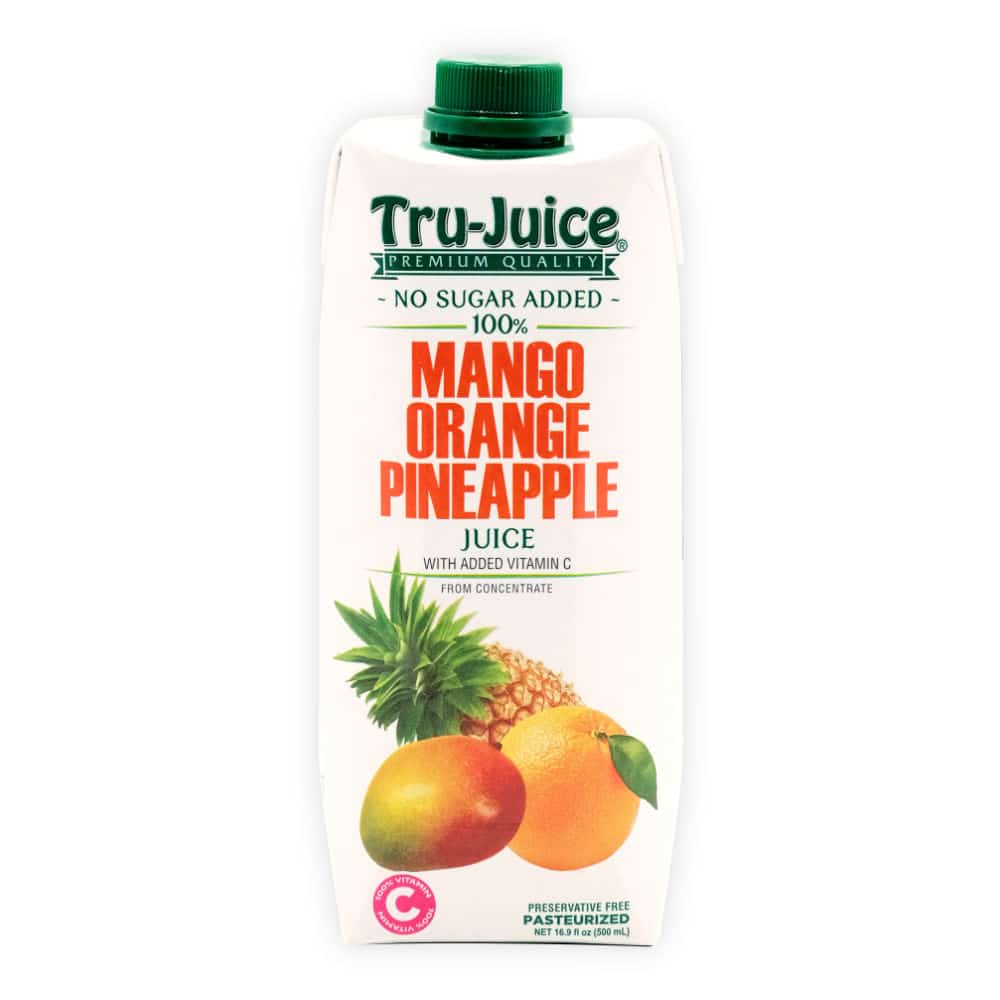 Tru Juice – Mango/Orange/Pine 100% Juice