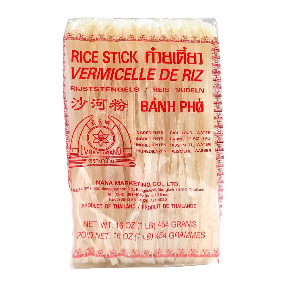 Ivory – Rice Stick  Large 5-6 Mm
